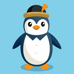 Penguin with hat 
