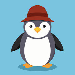 Penguin with hat 