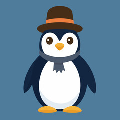 Penguin with hat 