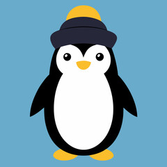 Penguin with hat 