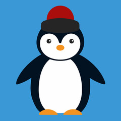 Penguin with hat 