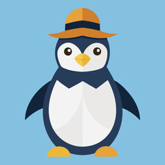 Penguin with hat 