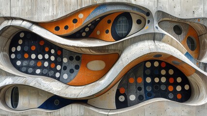 Obraz premium Top view of rings white background. Abstract composition white arch tray podium.