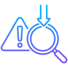 Obraz premium Risk Study Icon