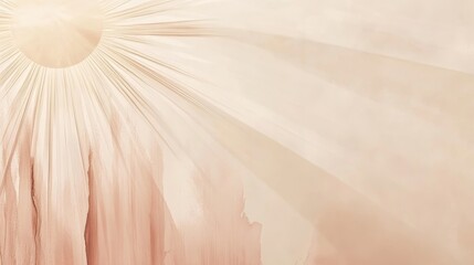 Abstract soft hues with radiant light, evoking calmness and serenity.