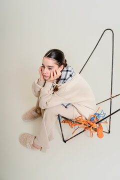 Fashion Portrait with Cable
