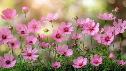 Chrysanthemum multiflora bouquet of pink flowers. Background of autumn flowers.
