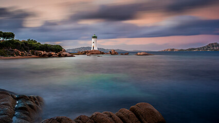 Palau lighthouse in Sardinia