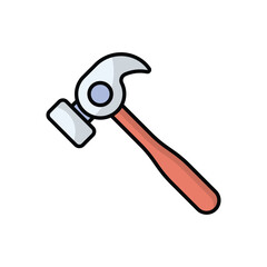 Hammer vector icon