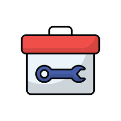 Toolbox vector icon