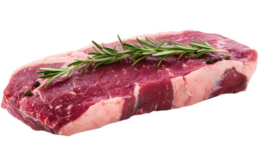 Fototapeta premium PNG Fresh raw Chuck Eye Roast Chuck Cut steak beef meat. 