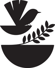 silhouette of a boat