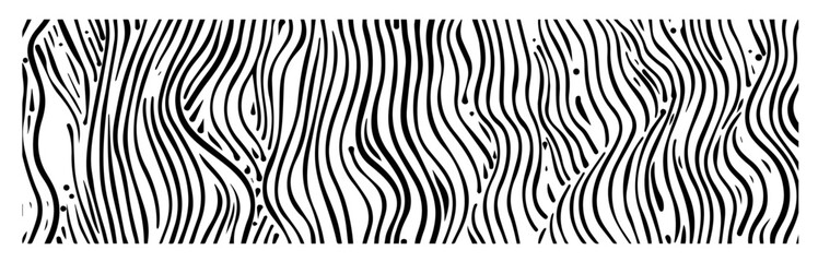 modern line art designs with flowing and hypnotic black and white patterns