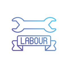 Labour Day vector icon
