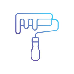 Paint Roller vector icon