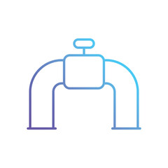 Pipe vector icon