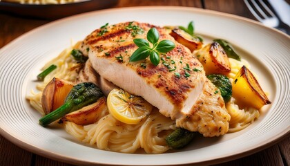 tasty chicken piccata on a wooden surface close up1.jpg