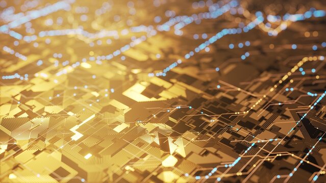 Motherboard and circuit background