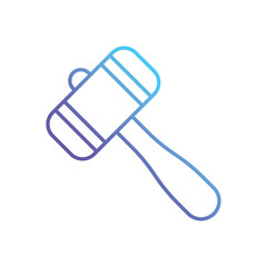 Mallet vector icon