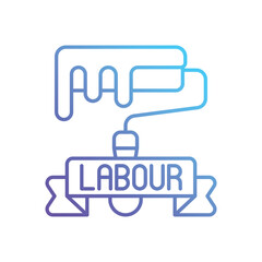 Labour Day vector icon