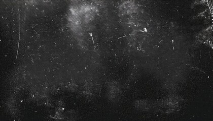 Fototapeta premium vintage black and white grainy texture resembling outer space, stars, or cosmic dust for abstract backgrounds, overlays, or designs