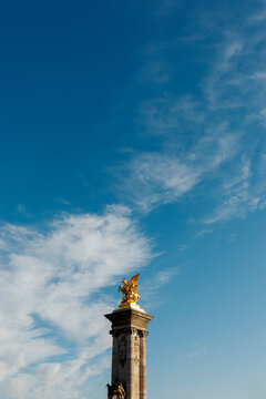 Alexander III Bridge sculpture