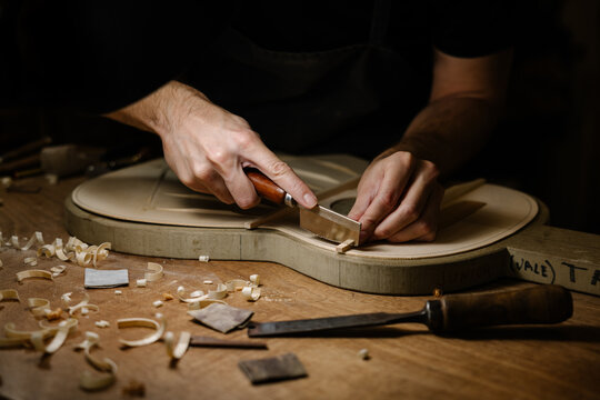 Crafting Spanish Flamenco Guitars: A Luthier at Work