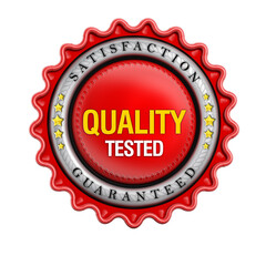 Certified stamp isolated on transparent background