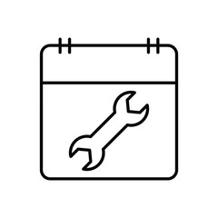 Calendar vector icon