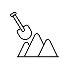 Construction Site vector icon