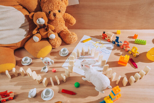 Naklejki toys tea party 