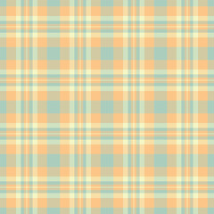 Industrial fabric pattern check, sexy texture seamless tartan. Fuzzy background plaid vector textile in light and amber colors.