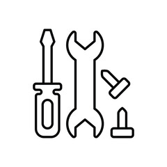 Repairing Tools vector icon