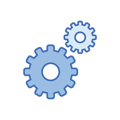 Gear vector icon