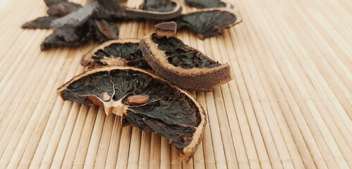 dried fruit on a table