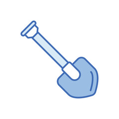 Shovel vector icon