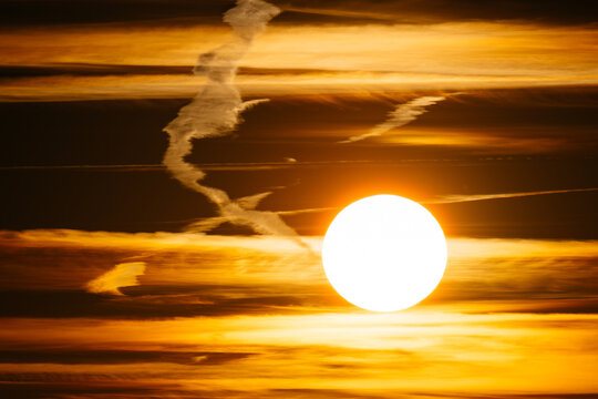 Large sun