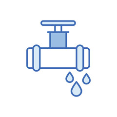Plumbing vector icon