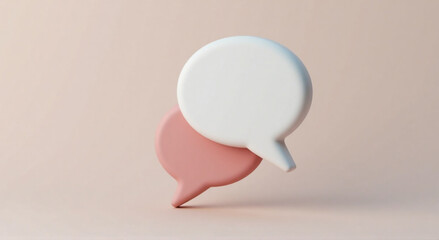 3d bubble, bubble, speech, chat, icon, communication, talk, illustration, message, vector, symbol, dialog, sign, speech bubble, cloud, discussion, speak, 3d, design, blank, talking, balloon, shape, we