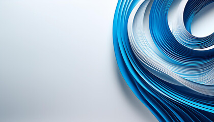 abstract blue strains pace throughout a white heritage presentation layout proposing a easy flat example in a minimalist with a huge copy space