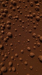 High-resolution image of detailed nutrient-rich soil with a rough and grainy top surface farmingsustainability concept