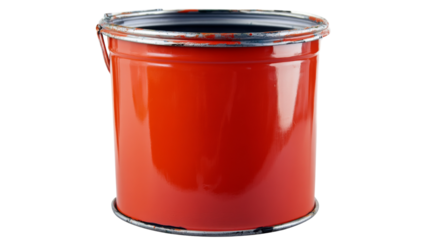 Paint can, isolated on transparent background