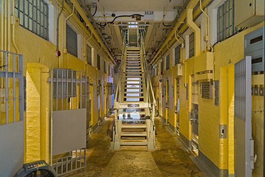 Hong Kong old prison inside