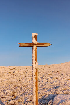 frozen cross trail mark