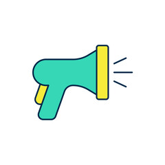 Filled outline Garden hose icon isolated on white background. Spray gun icon. Watering equipment. Vector