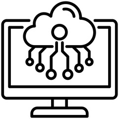 Cloud Computing Icon