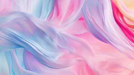 Obraz premium Holographic abstract blur spot. Vector 3d chameleon y2k aura shape gradient texture. Soft geometric blend graphic design isolated set. Pastel fluid paint colorful blurry dynamic brush stroke glow