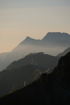 Dawn Into Aibga Ridge, Sochi