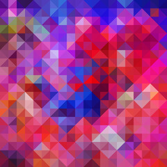 Colorful polygonal abstract background. Low poly effect. Polygon backdrop.