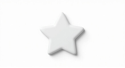 Fototapeta premium 3d star, star, christmas, vector, symbol, icon, illustration, shape, design, decoration, stars, sign, element, holiday, 3d, gold, glossy, bright, shiny, logo, silver, award, web, xmas, red, color